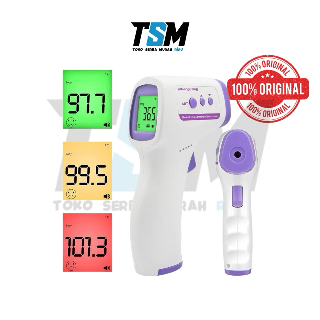 Jual Thermo Gun Medical Infrared Forehead Thermometer Merk AOGESI ...