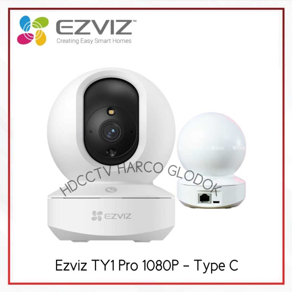 Jual EZVIZ TY1 Pro 2MP Smart IP Camera Indoor CCTV Camera WiFi FHD ...