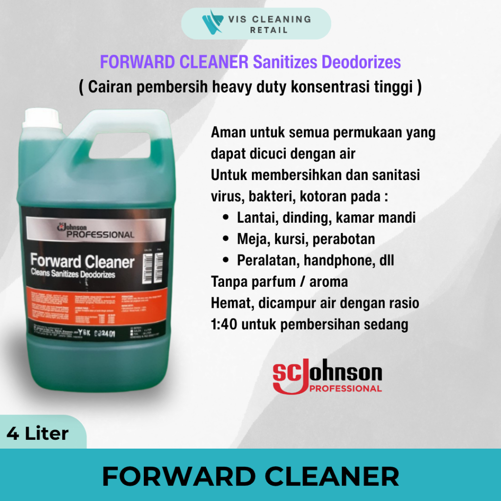 Jual SC Johnson Forward Cleaner Konsentrat Pembersih Lantai dan ...