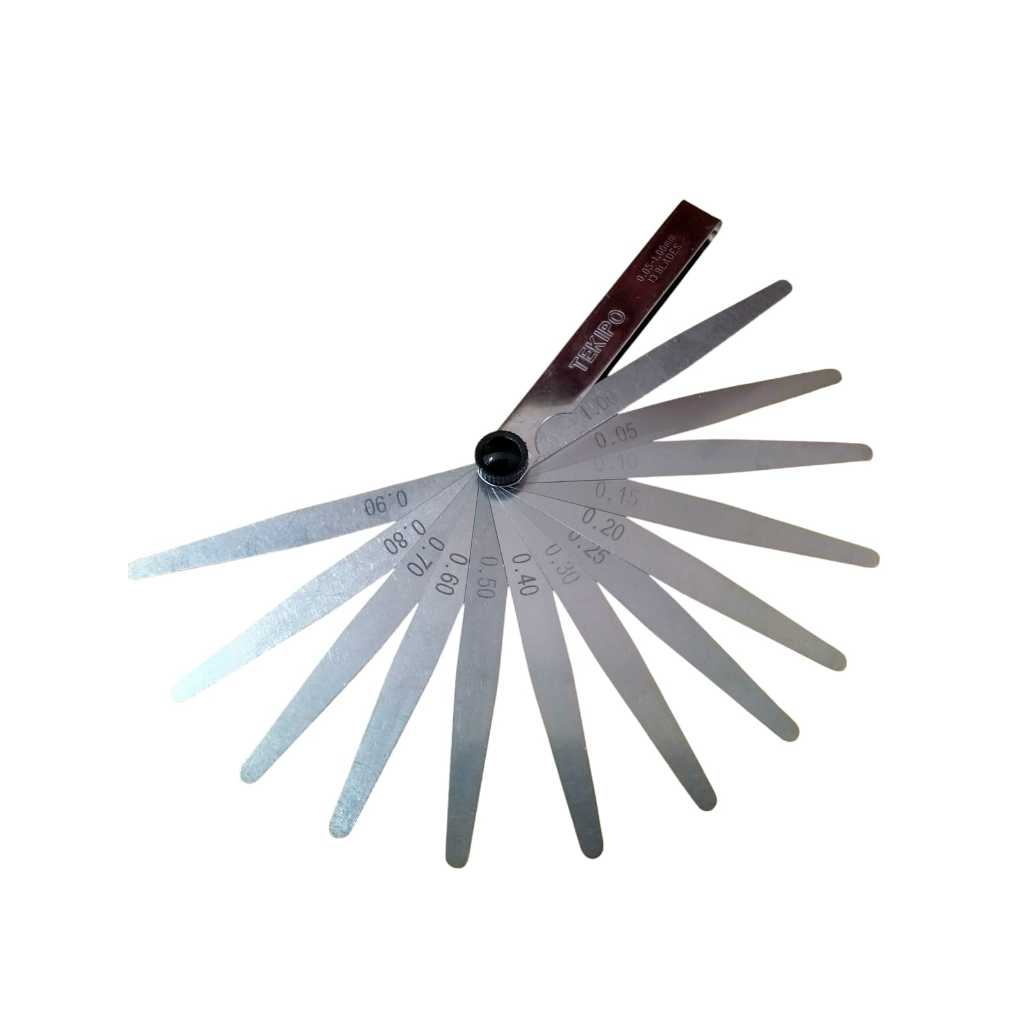 Jual TEKIPO FULLEER GAUGE BLADES SET 13PCS / ALAT UKUR CELAH MOBIL ...