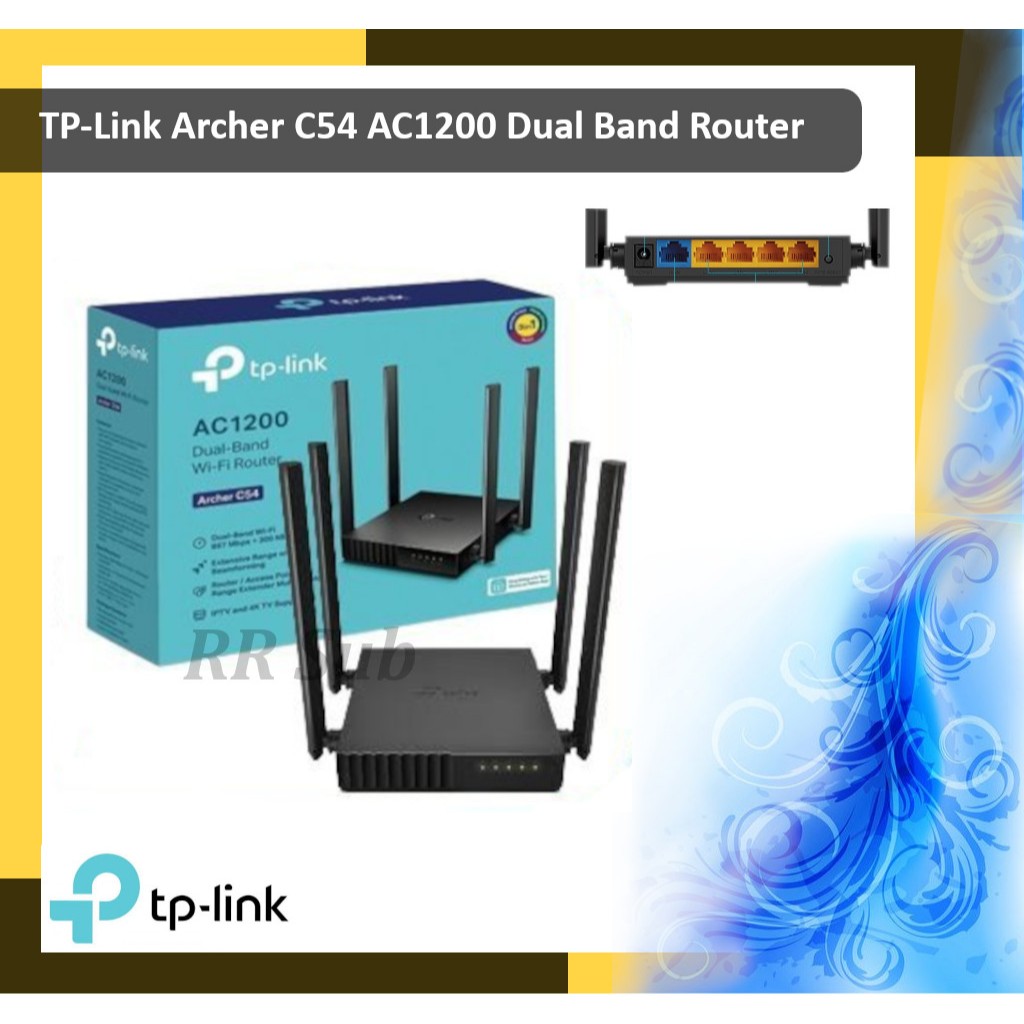 Jual TP-LINK Archer C54 AC1200 Wireless AC 1200Mbps Router Dual Band 2. ...