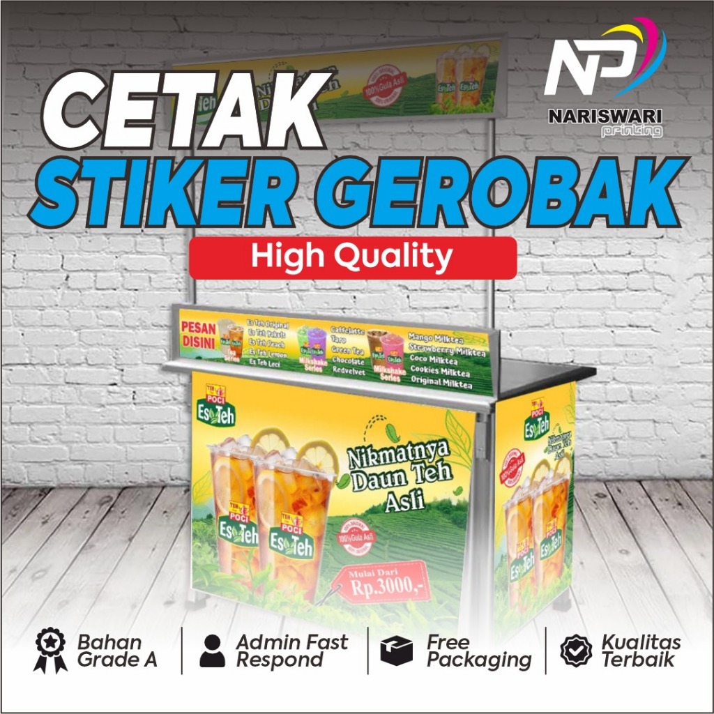 Jual Stiker Gerobak Custom | Shopee Indonesia