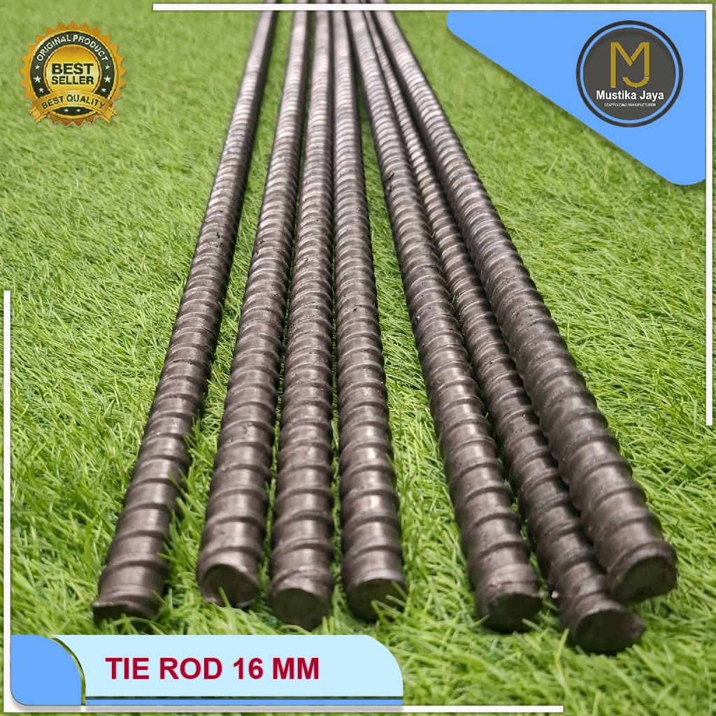 Jual Tie Rod Bekisting/Ulir Bekisting - D. 16 MM - 1 Meter SCAFFOLDING ...