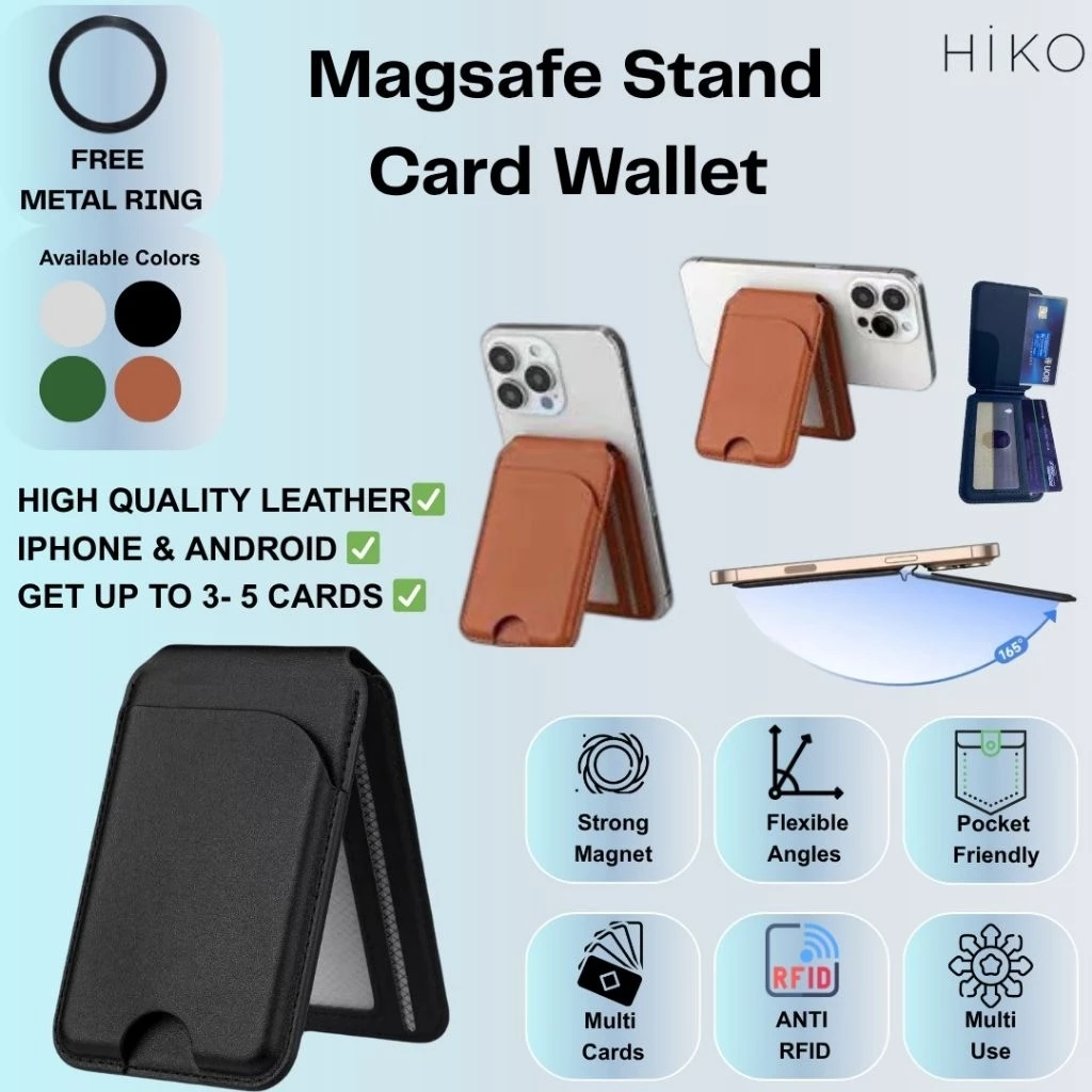 Review HIKO MagSafe Wallet Phone Stand: Solusi 3-in-1 untuk iPhone dan Android Review HIKO MagSafe Wallet Phone Stand: Solusi 3-in-1 untuk iPhone dan Android