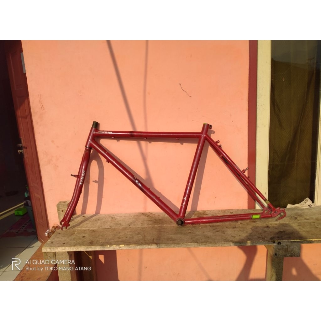 Jual Frame Fork Sepeda MTB 26 Jadul Steel Vintage Size Jangkung 19.5 ...