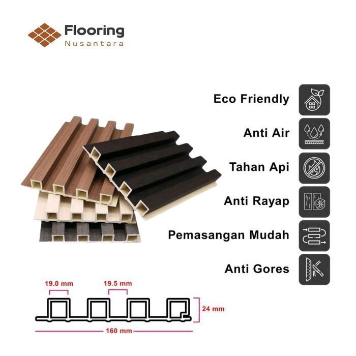 Jual Atwood Panel WPC Dinding - Wallpanel Partisi Kayu Premium | Shopee ...