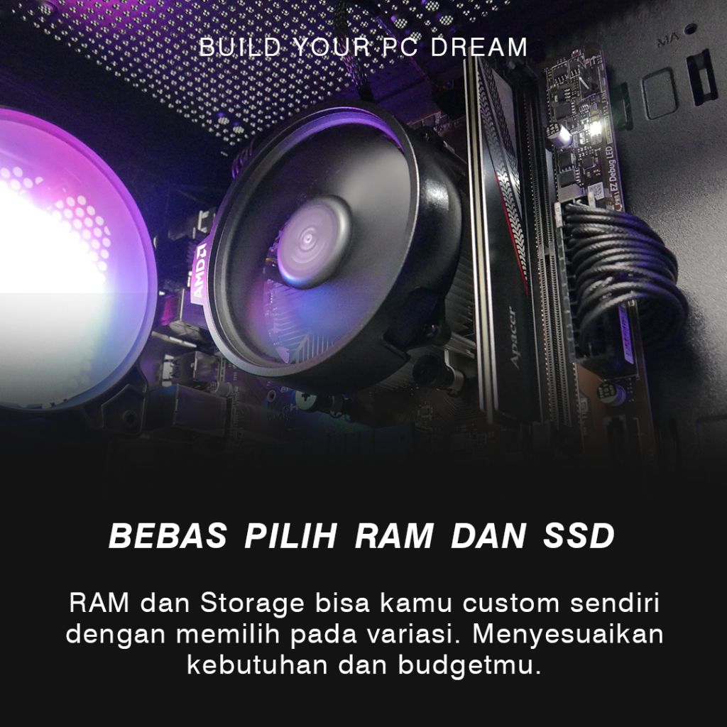 Jual BYPD Xander XA5 AMD Ryzen 5 5500GT 4.4Ghz | DDR4 | NVME | INFINITY ...