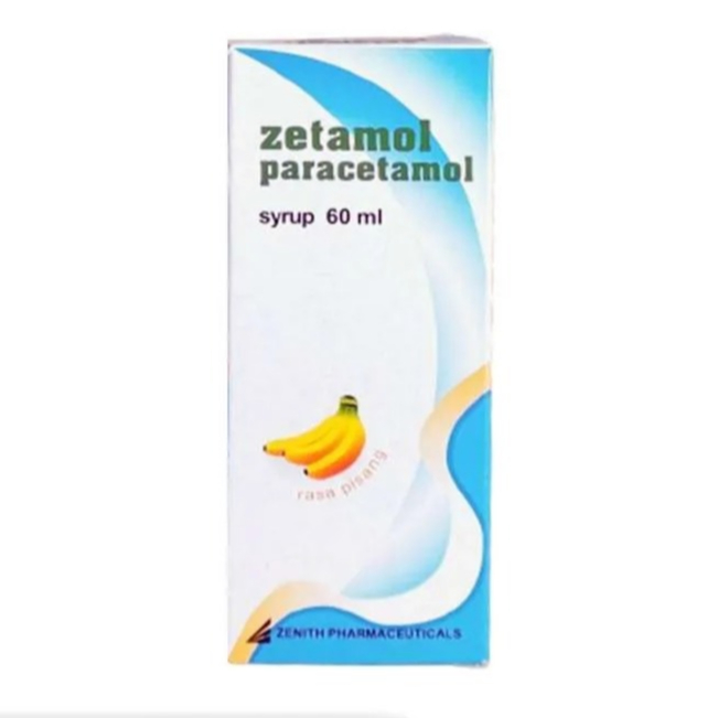 Jual Zetamol Paracetamol Syrup 60 ml | Shopee Indonesia