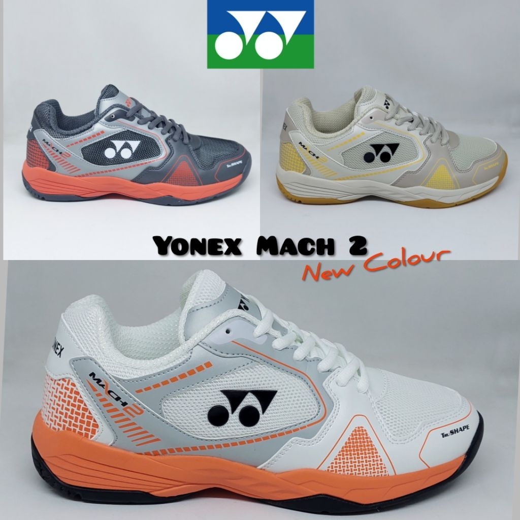 NEW Sepatu Badminton YONEX MACH Series (Original)