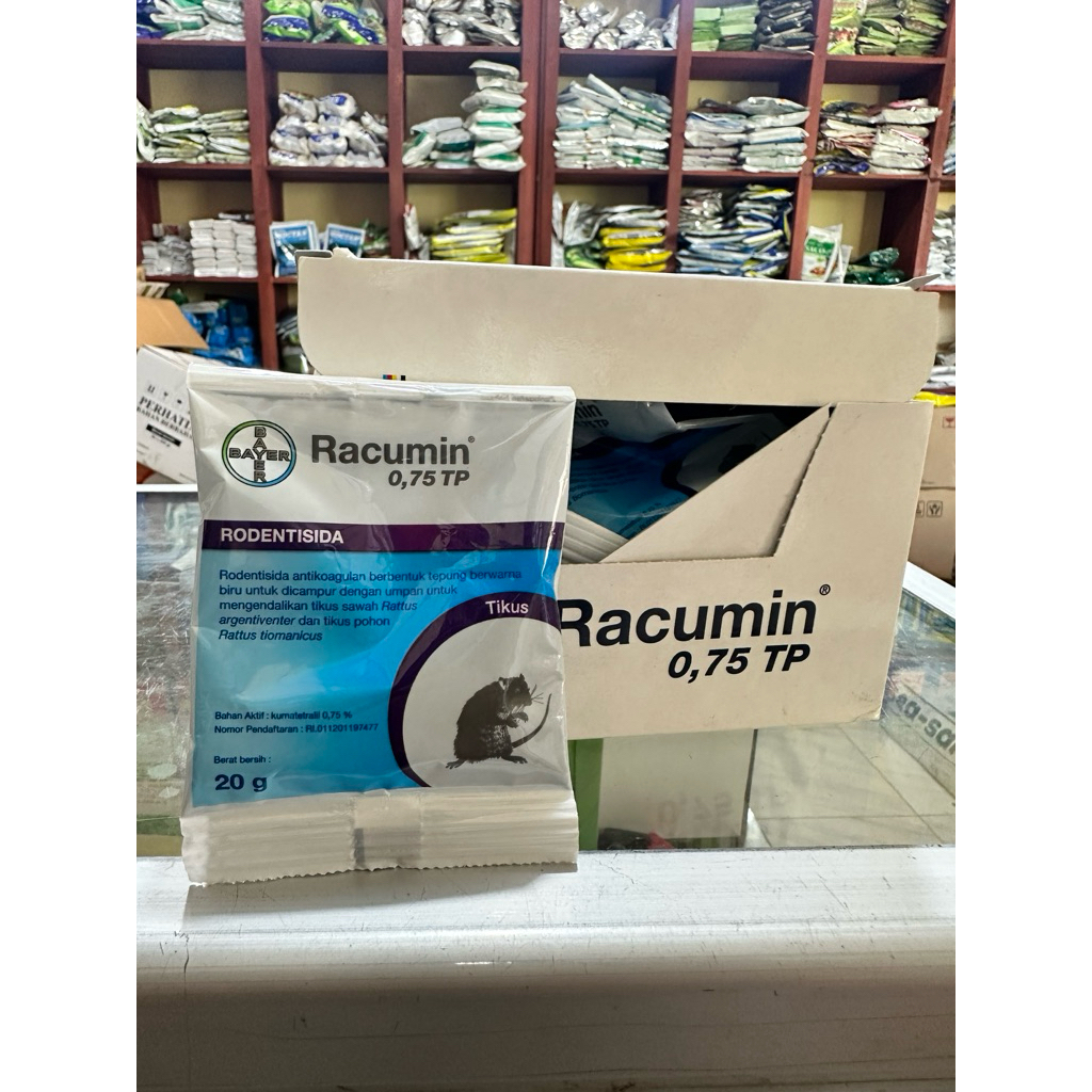 Jual RACUN TIKUS RACUMIN 0,75 TP 20gram - RACUN TIKUS RUMAH / TIKUS ...