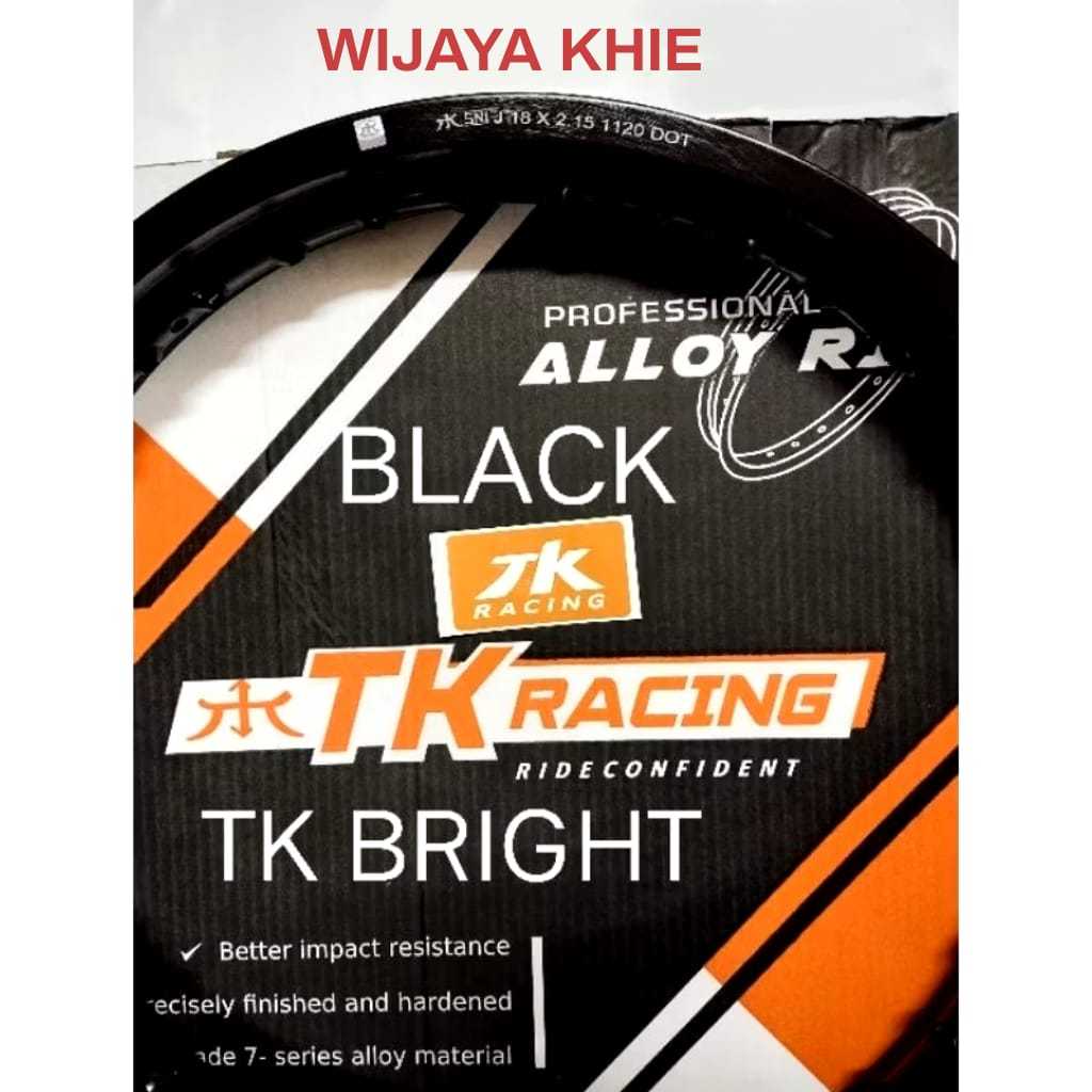 Jual Velg TK Racing Ring 17 Black 1.20/ 1.40/ 1.60/ 1.85/ 2.15/ 2.50/ 3 ...