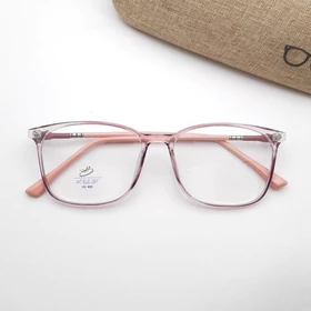 Frame Kacamata 22421 Cat Eye Kotak Lensa Anti Radiasi Photocromic Bluecromic Blueray Minus Plus