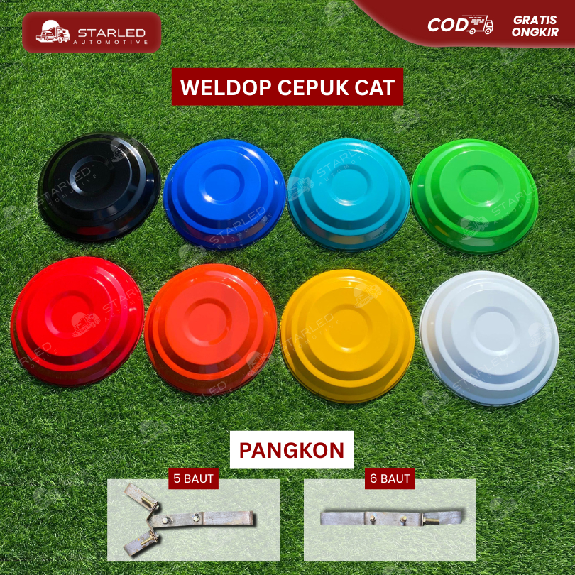 Jual WELDOP DONAT CEPUK SUDAH WARNA RING 16 DEPAN TRUK KANAN KIRI BAHAN ...