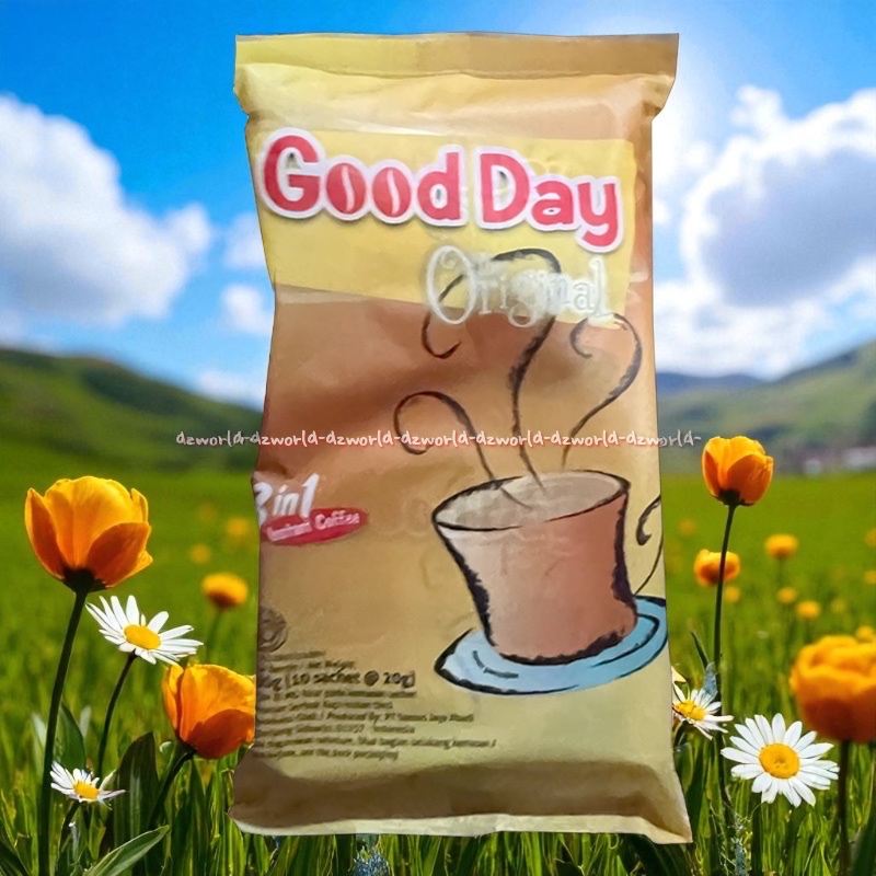 Jual Good Day Original 10sachet Kopi Instan 3in1 Goodday The Original ...