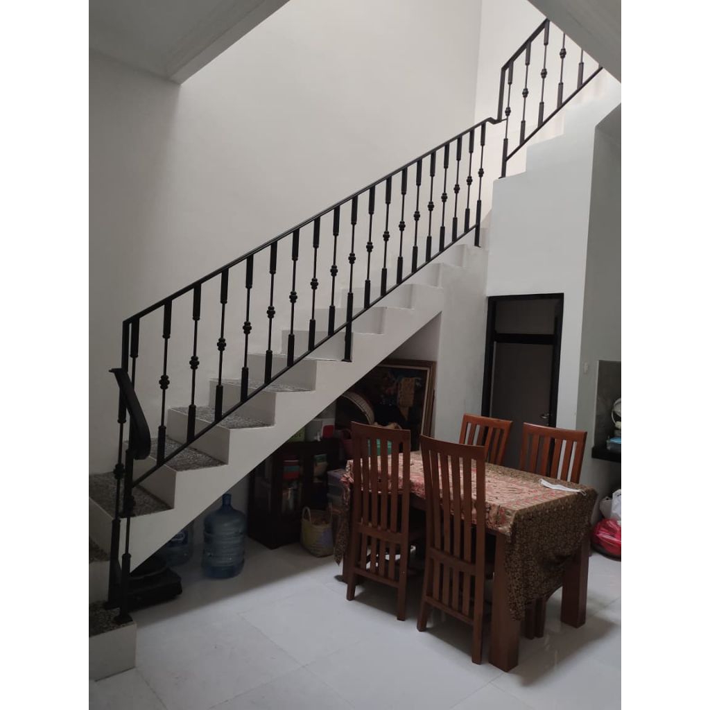 Jual ralling tangga semi tempa custom | Shopee Indonesia