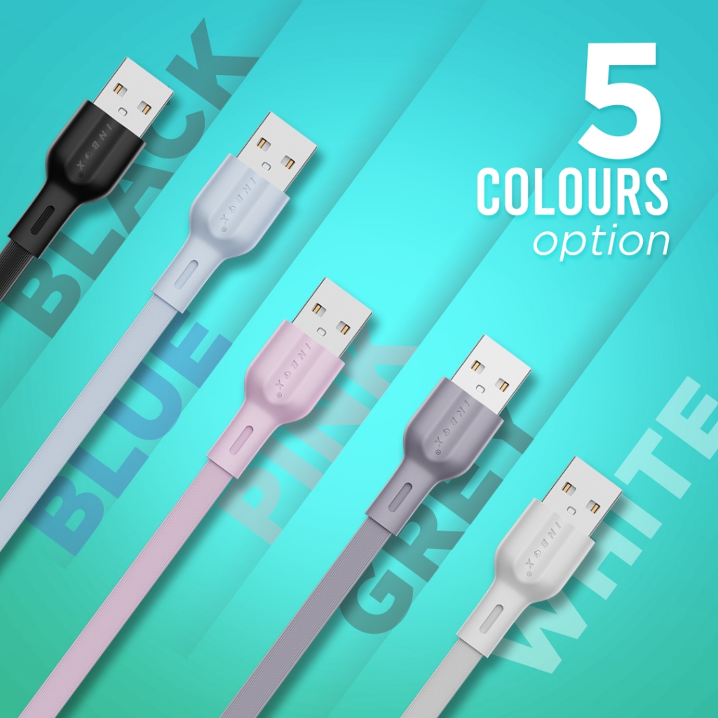 Jual Inbox Kabel Cas KT-06 2.4A Micro, Type-c , Lightning Fast Charging ...