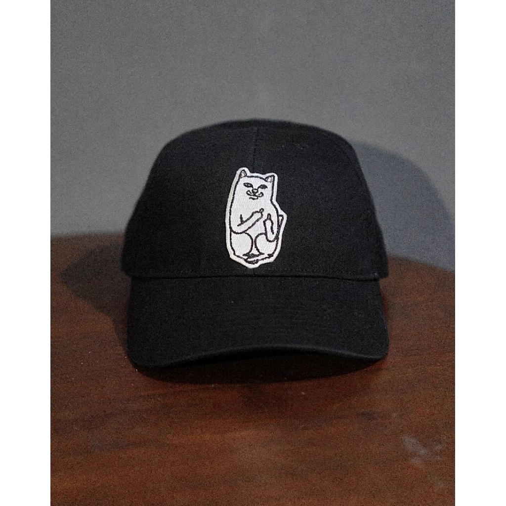 Jual Topi Simple Cap Ceper Gambar Kucing | RIP N DIP | Shopee Indonesia
