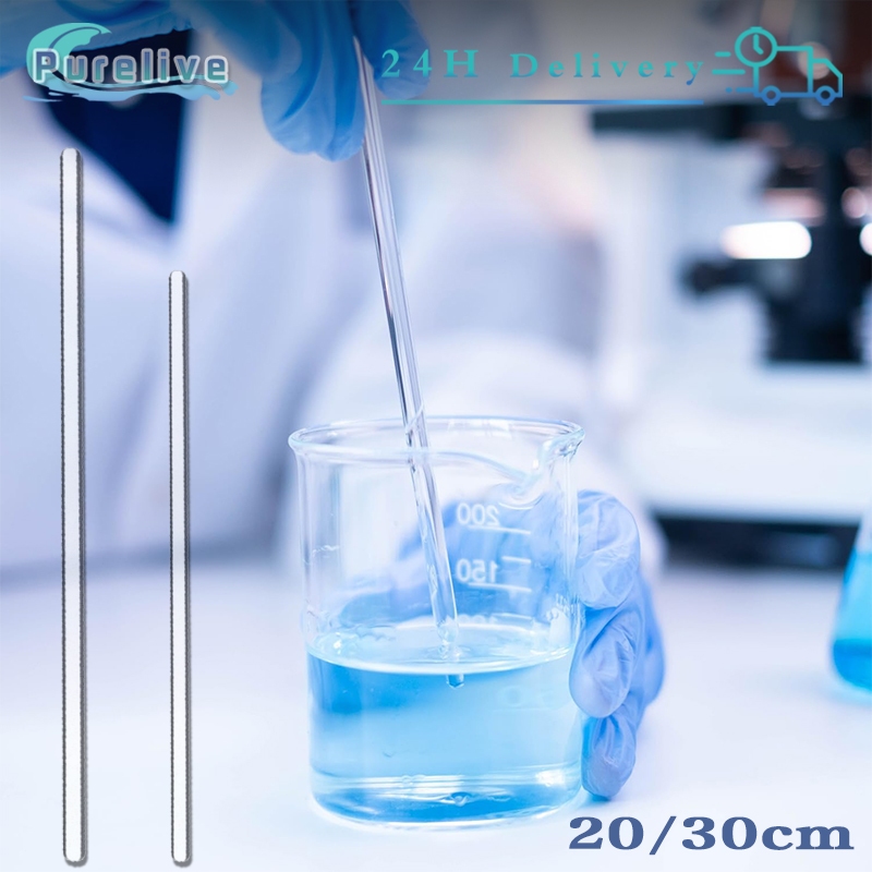 Jual 5Pcs Batang Pengaduk Kaca Batang Kaca Padat Untuk Pencampuran Lab ...