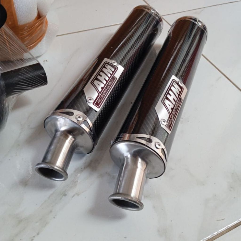 Jual AHM Muffler Performenc Canistre only For Ninja 150Rr | Shopee ...