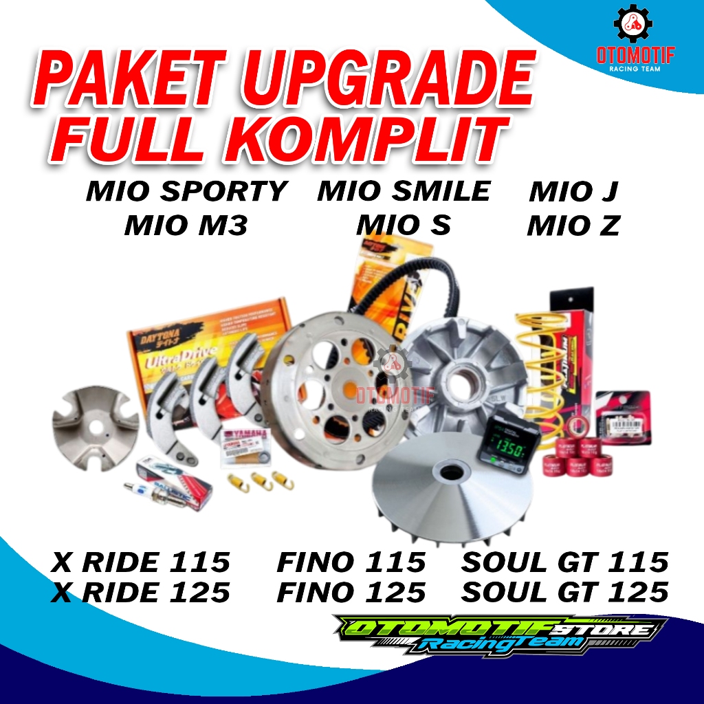Jual Paket Kirian CVT Mio Sporty Karbu Mio J M3 Upgrade Full Komplit ...