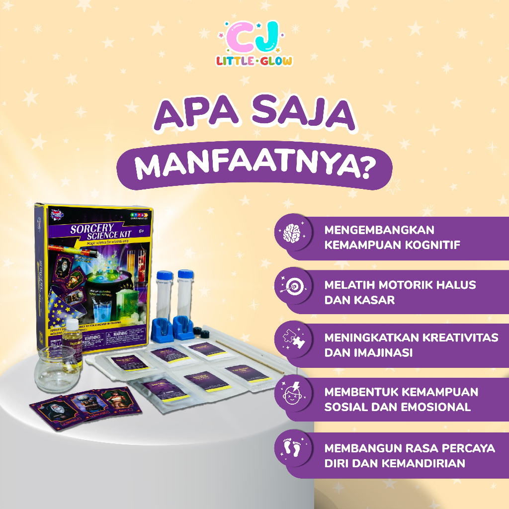 Jual Mainan Edukasi Anak Tentang Eksperimen Sains & Dunia Sihir ...