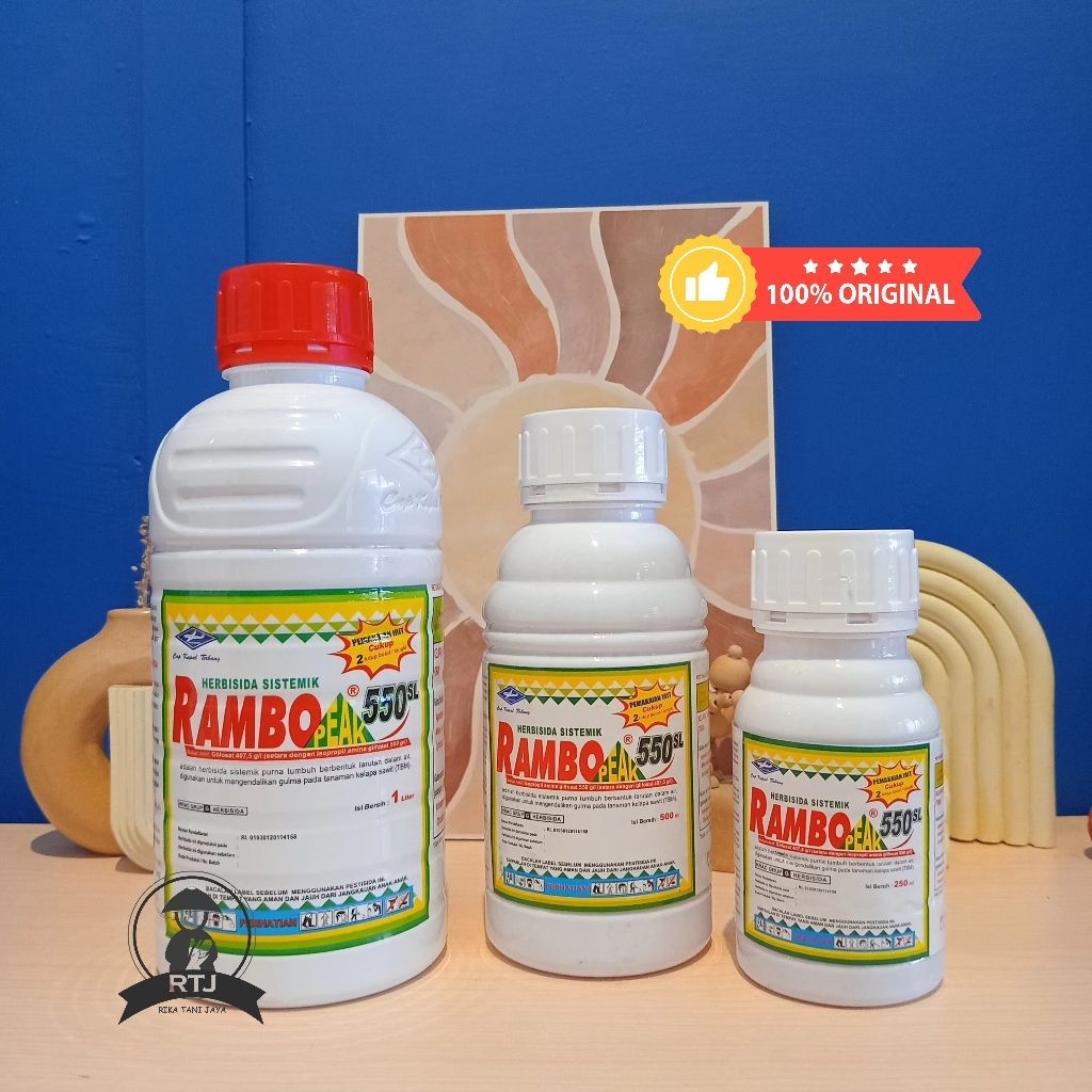 Jual RAMBO PEAK 550 SL HERBISIDA | OBAT RUMPUT AMPUH SAMPAI AKAR ...