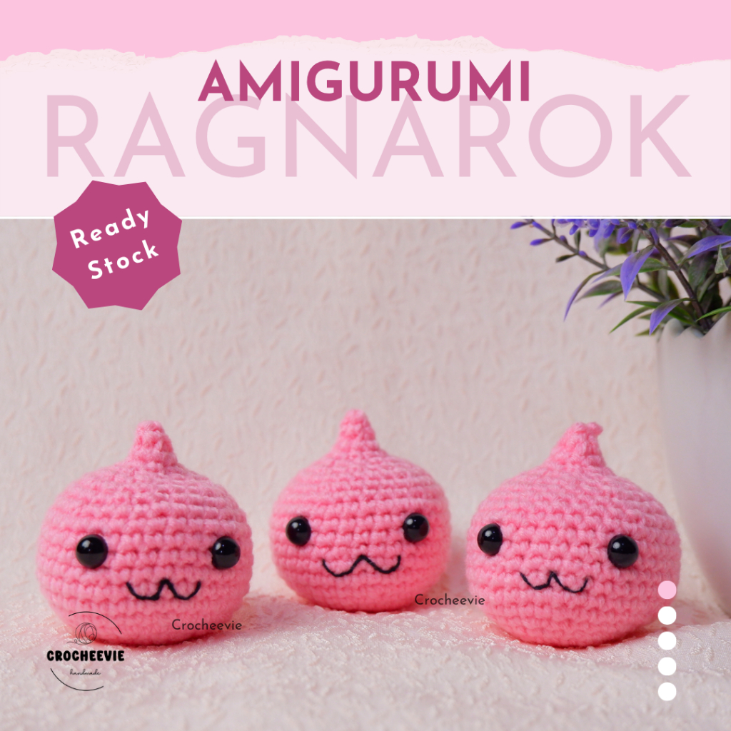 Jual Amigurumi Boneka Rajut RO Character | Gantungan Kunci / Bag Charm ...
