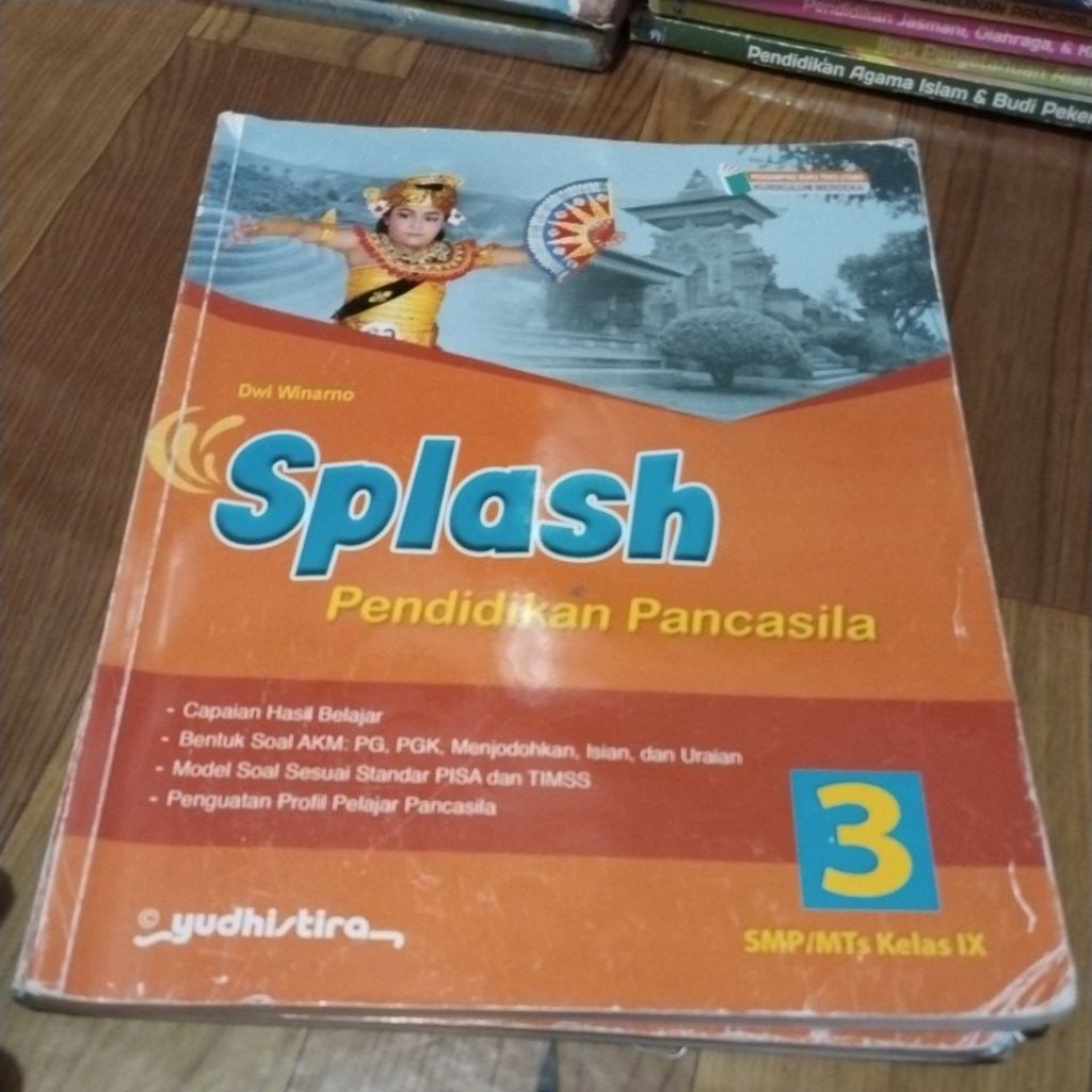 Jual Buku Paket Splash Kelas 9 Kurikulum Merdeka - Yudhistira | Shopee ...
