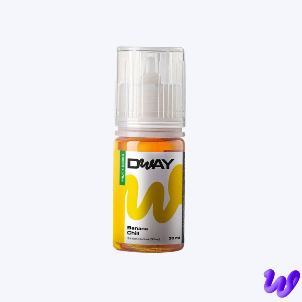 Jual DWAY - Liquid Rokok Elektrik - Banana Chill 30 ml | Shopee Indonesia