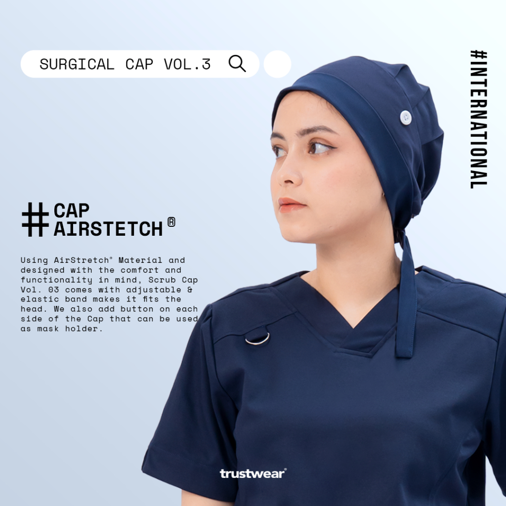 Jual Topi Operasi / Surgical Cap / Topi Koki / Chef / Pekerja Pabrik ...