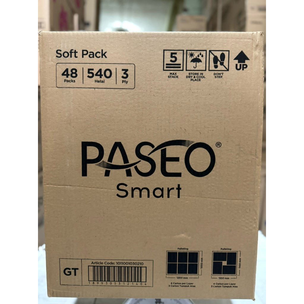Jual Paseo smart 540 helai @ 48 pak / 1 dus | Shopee Indonesia