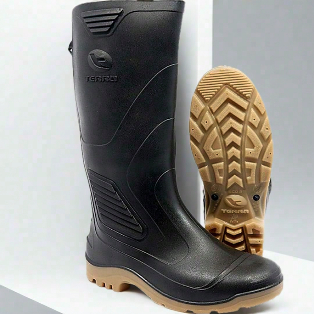 Jual AP Boots Terra Eco 3 Hitam / Sepatu Boot Sawah Panjang Pria ...