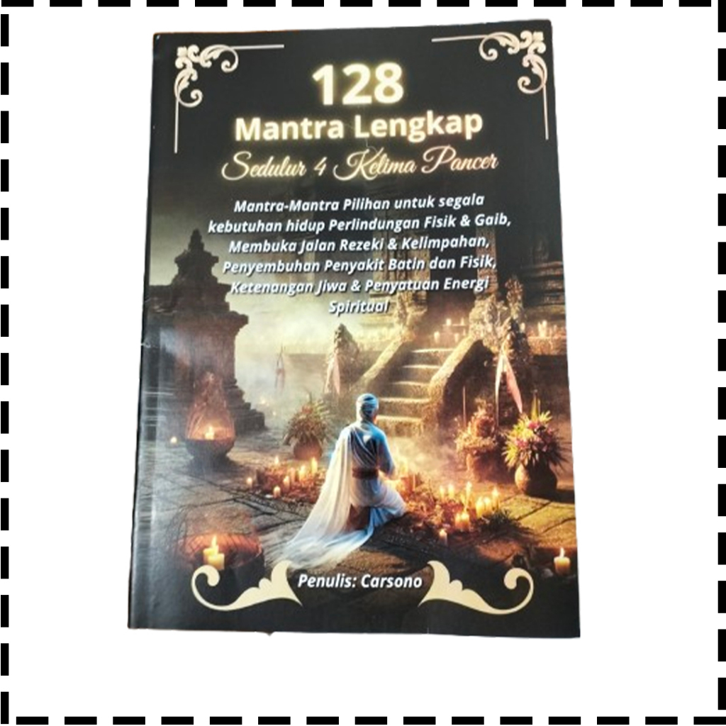 Jual Buku 128 Mantra Lengkap Sedulur Papat Kalima Pancer Agama Hindu ...