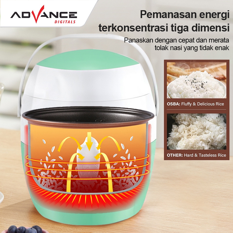 Jual Advance magic com G-08 rice cooker 0.8 liter rice cooker mini ...