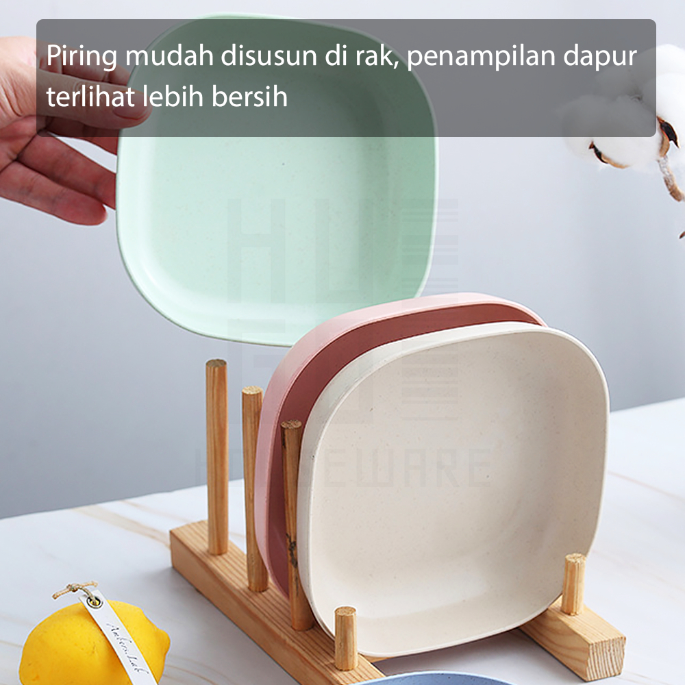 Jual Hugo Houseware Piring Jerami Estetik Tahan Panas Microwaveable ...