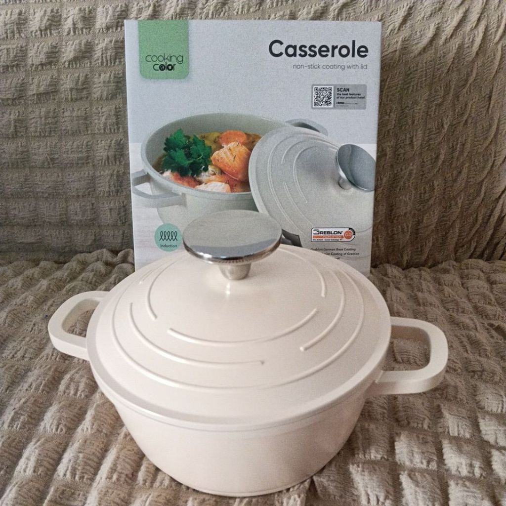 Jual Informa Cooking Color Panci Casserole sup pot korea anti lengket ...