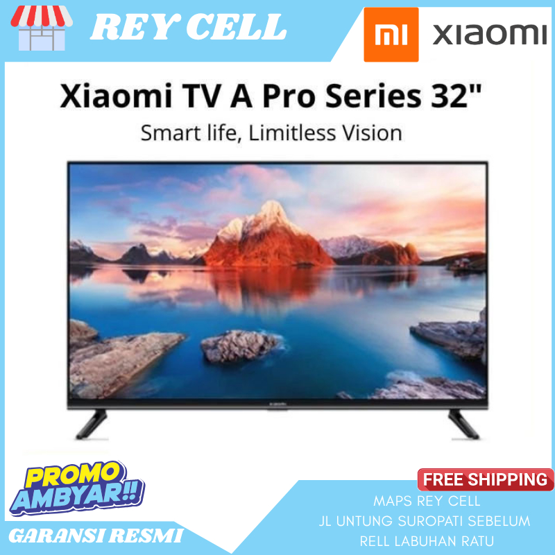 Jual xiaomi MiTv A PRO 32inch Google TV Digital TV DVbT2 garansi resmi ...