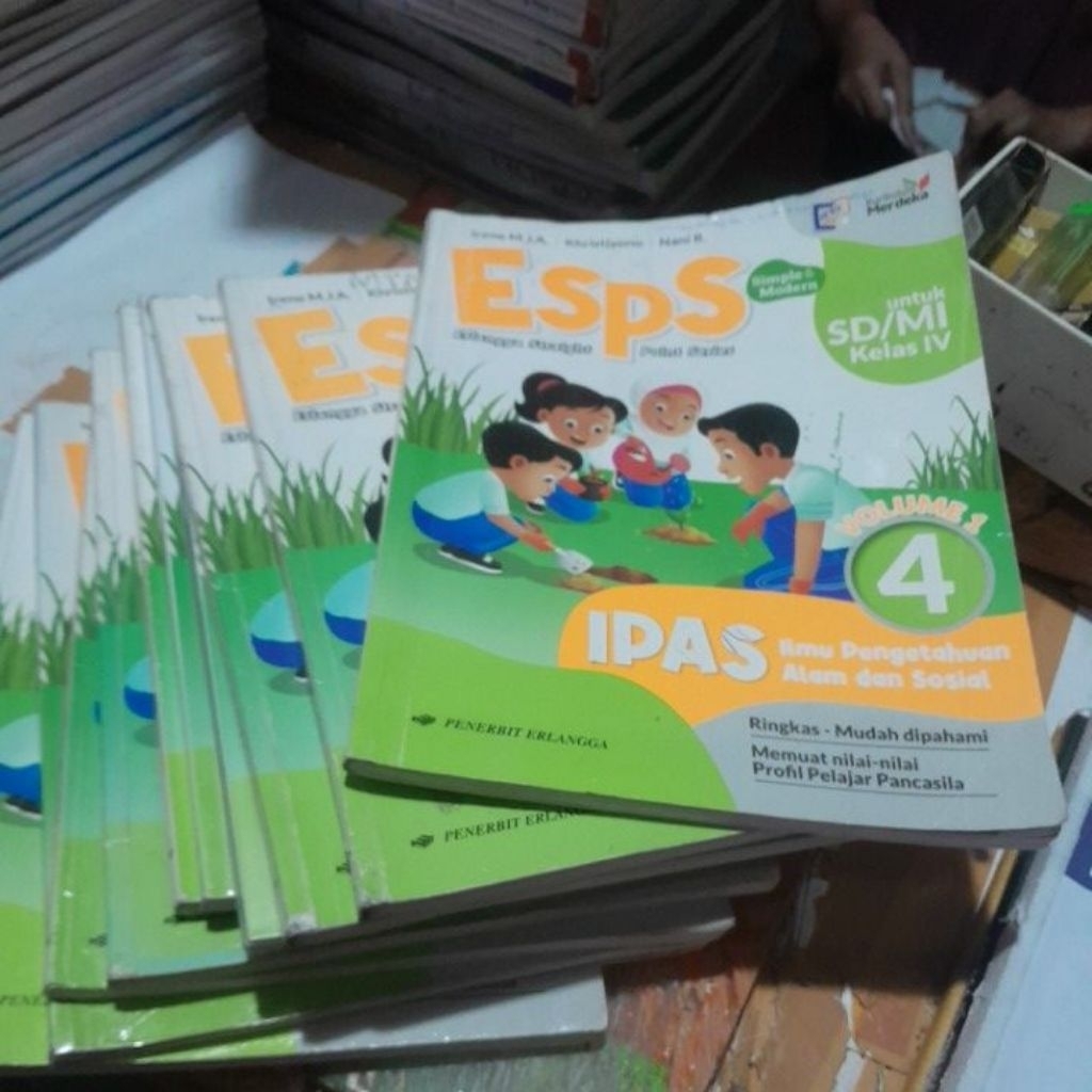 Jual BUKU ESPS IPAS ( ILMU PENGETAHUAN ALAM DAN SOSIAL ) UNTUK SD KELAS ...