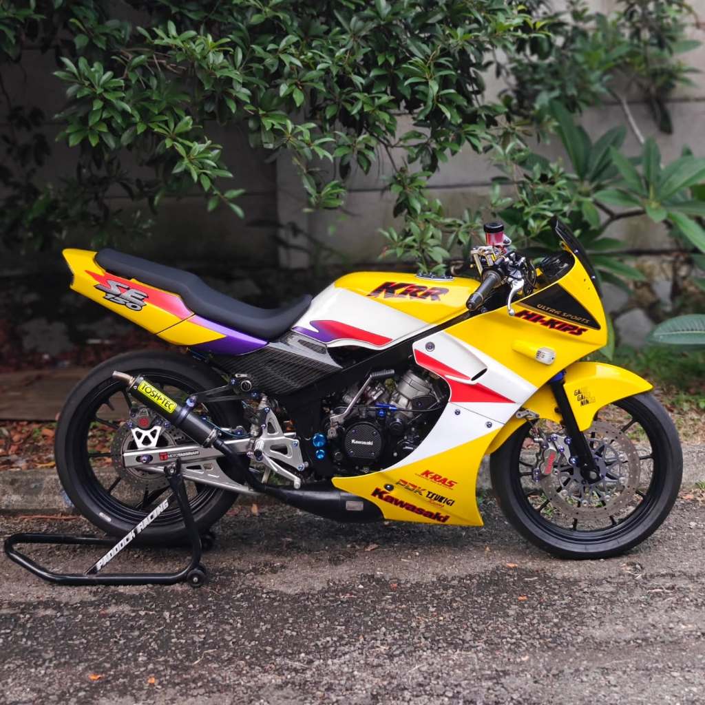 Jual STIKER STRIPING TRANSPARAN NINJA SSR FACELIFT LIS STICKER UV SEMI ...