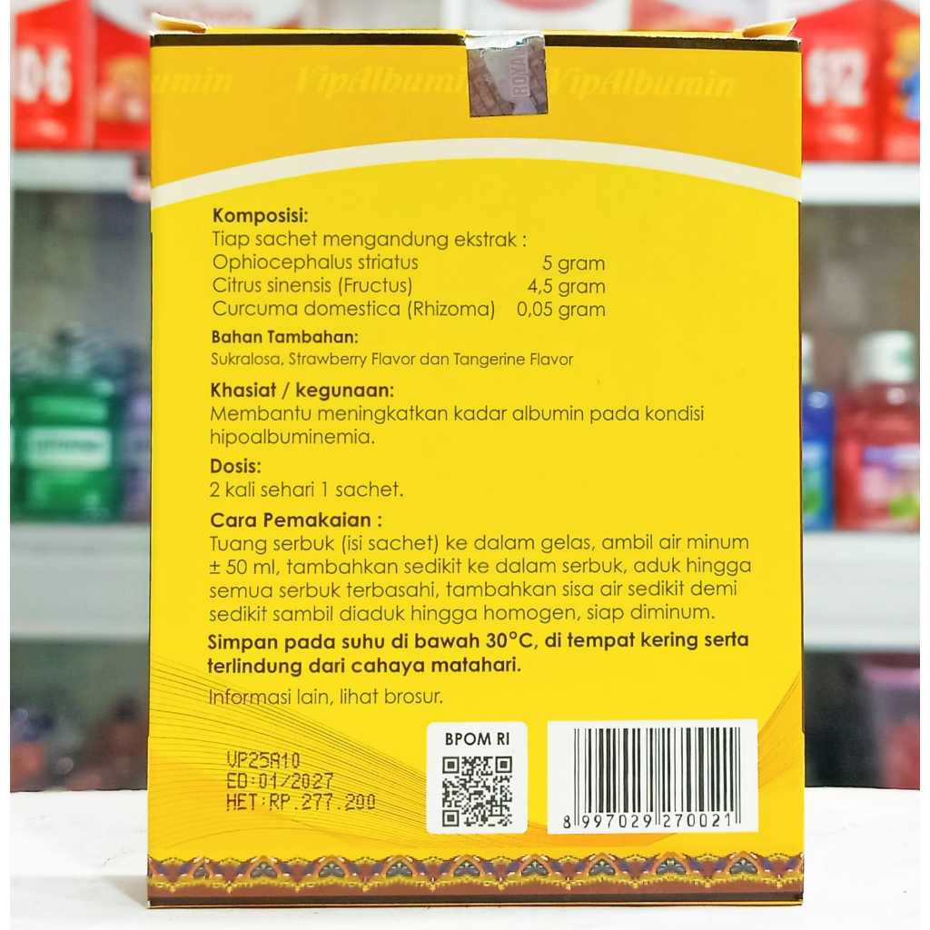 Jual VIPALBUMIN PLUS 𝟏 𝐊𝐎𝐓𝐀𝐊 𝐈𝐒𝐈 𝟑 𝐒𝐀𝐂𝐇𝐄𝐓 - Membantu Meningkatkan Kadar ...