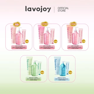 [BODY CARE SET] Lavojoy 3in1 Bundle Body Wash + Body Serum + Hand Cream | Mencerahkan l Melembabkan l Menenangkan | Memperbaiki Tekstur Kulit