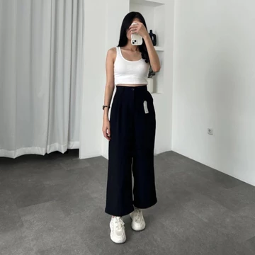 Loose Pants 332 PETITE SIZE Celana Kulot Anti Kusut Trousers Kantor Formal Casual 33293