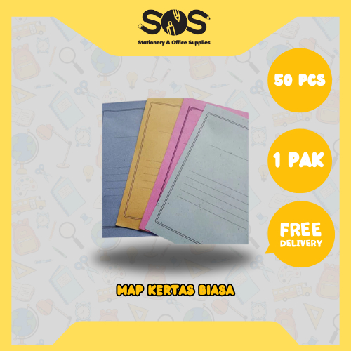 Jual Map Kertas Biasa 1 pak | Shopee Indonesia