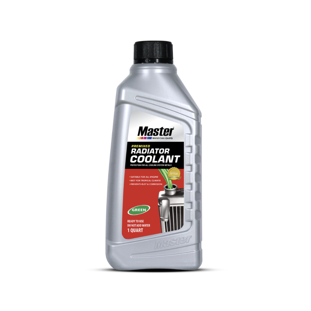 Jual Master Radiator Coolant Premixed Green 1 Quart Air Radiator Motor ...