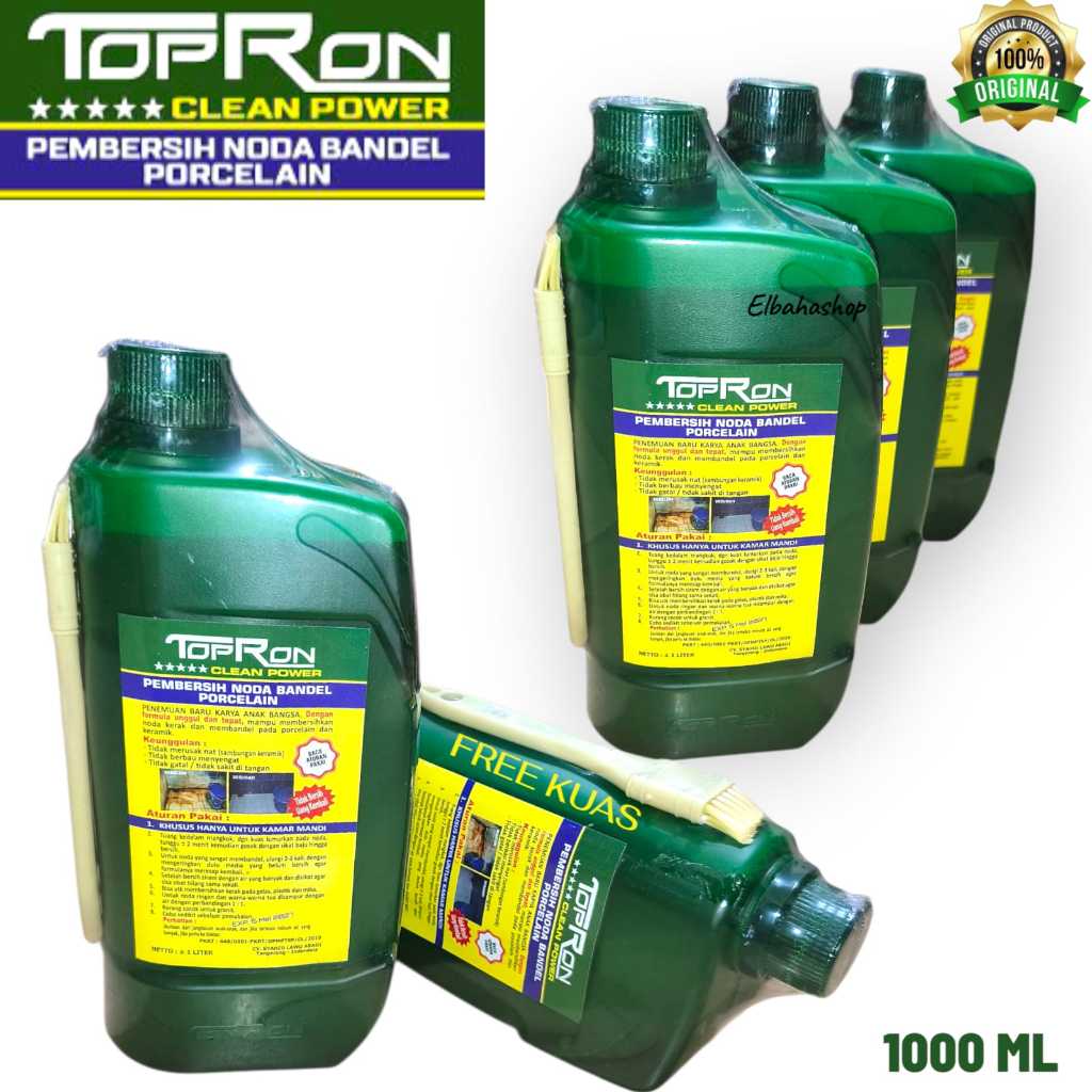 Jual TOPRON Clean Power Pembersih Keramik Kamar Mandi Dan Porcelain 1 ...