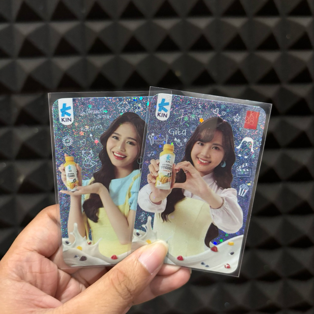 Jual Photocard / PC JKT48 X KIN Yogurt Gita Kathrina Hologram | Shopee ...