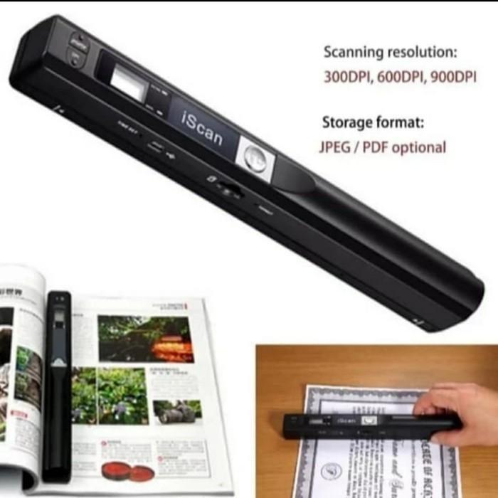 Jual iScan Handy Scanner portable. Mini handy scanner. Resolusi 900 dpi ...