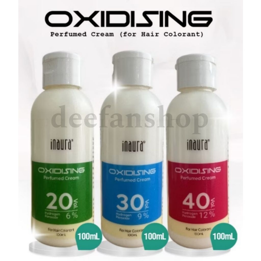 Jual INAURA Oxidising / Developer / Peroxide 100 ML | Shopee Indonesia