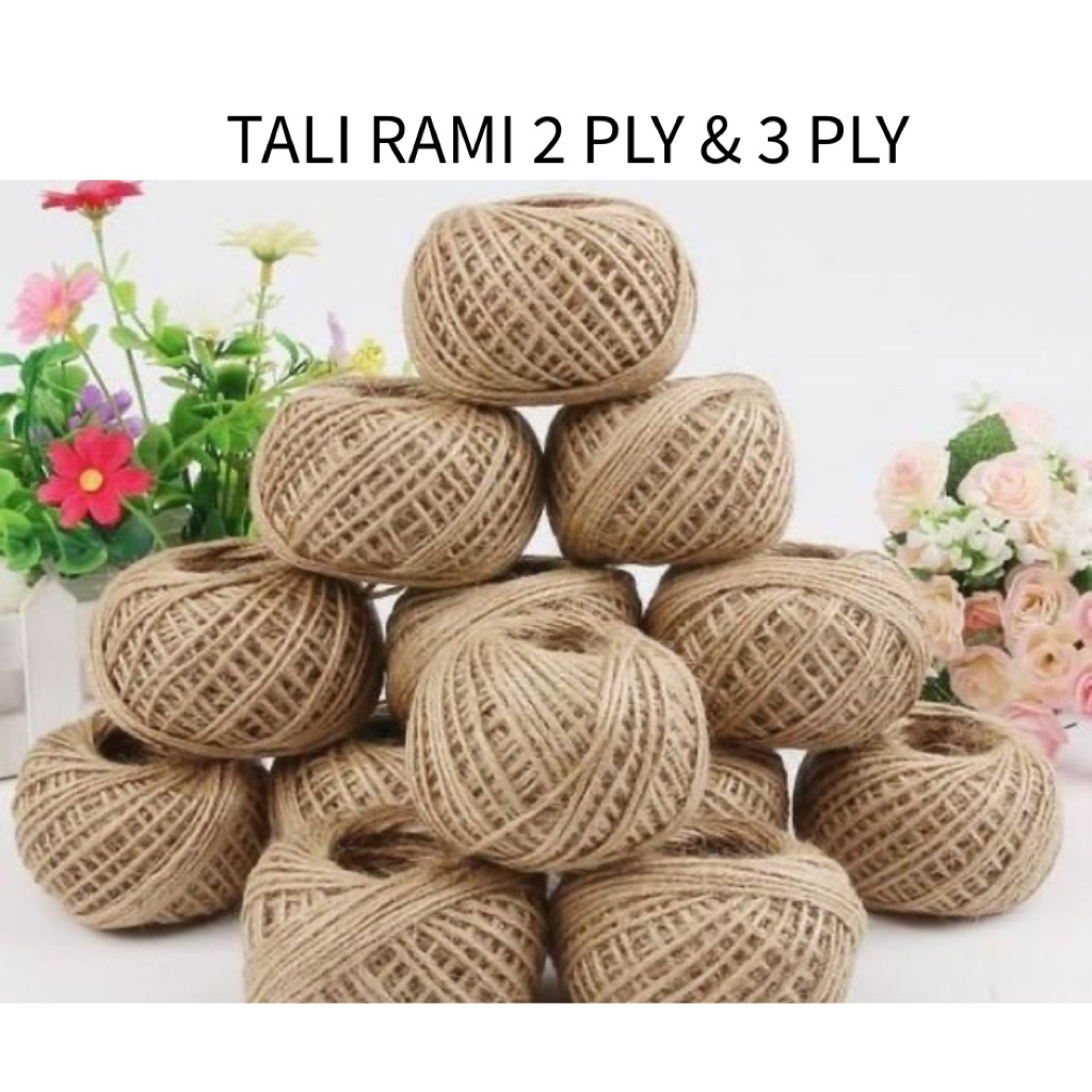 Jual TALI RAMI 2 PLY & 3 PLY | Shopee Indonesia