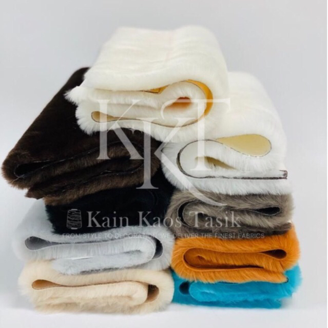 Jual Kain Bulu Rasfur Bahan Boneka Tebal Lebar 170cm | Shopee Indonesia